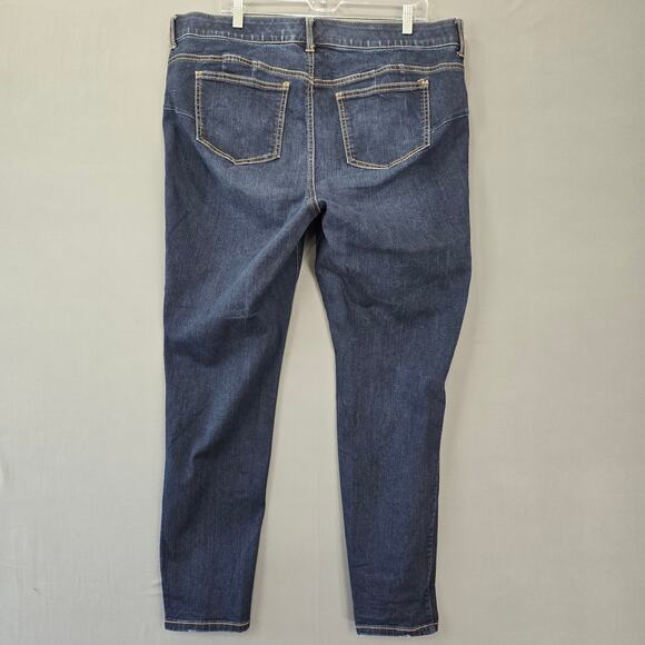 Torrid Dark Blue Skinny Jeans - Picture 2 of 7